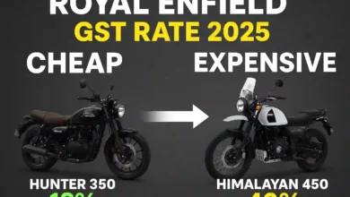 Royal Enfield Bikes GST Rate 2025