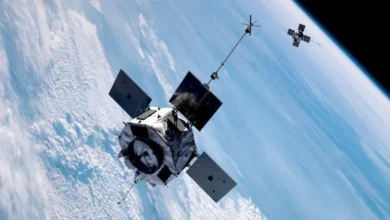 NASA Satellite Crash