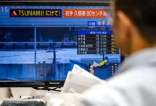 Japan Earthquakes Tsunami Warning