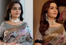 TIME100 Gala Nita Ambani Saree