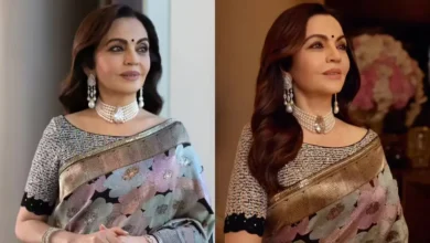 TIME100 Gala Nita Ambani Saree