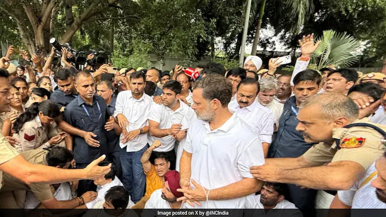 Rahul Gandhi Protest News