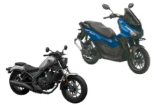 Honda ADV160 and Honda Rebel 300 Price in India