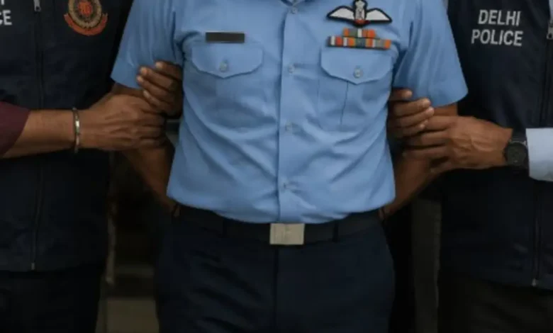 Indian Air Force Officer Arrested