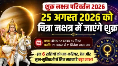 Shukra Nakshatra Parivartan 2026