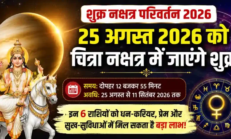 Shukra Nakshatra Parivartan 2026