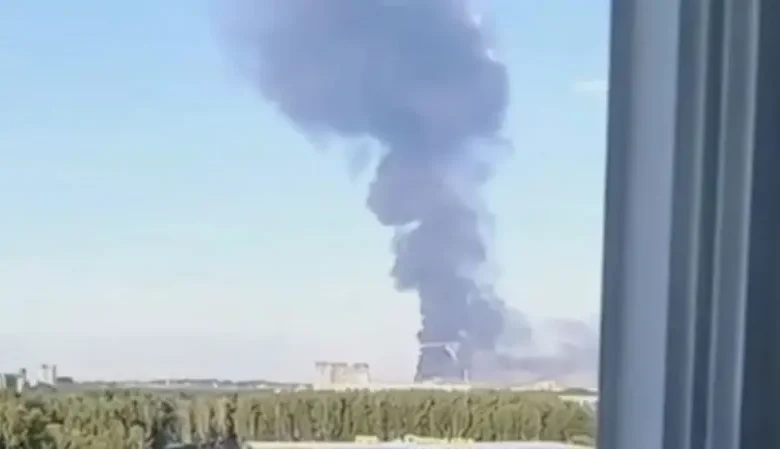 Ukraine drone attack on Russia oil refinery